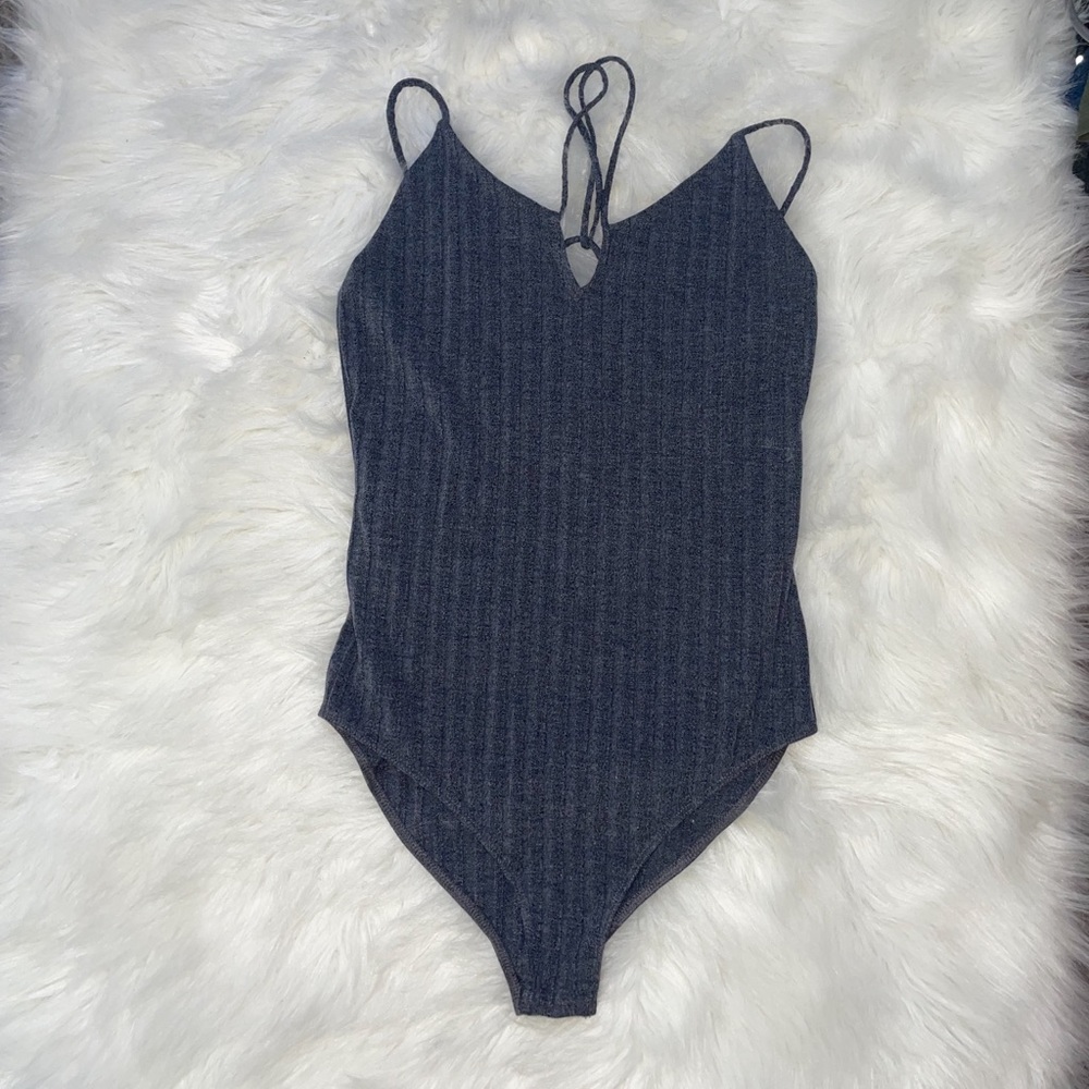 L.A. Hearts Navy Blue Bodysuit